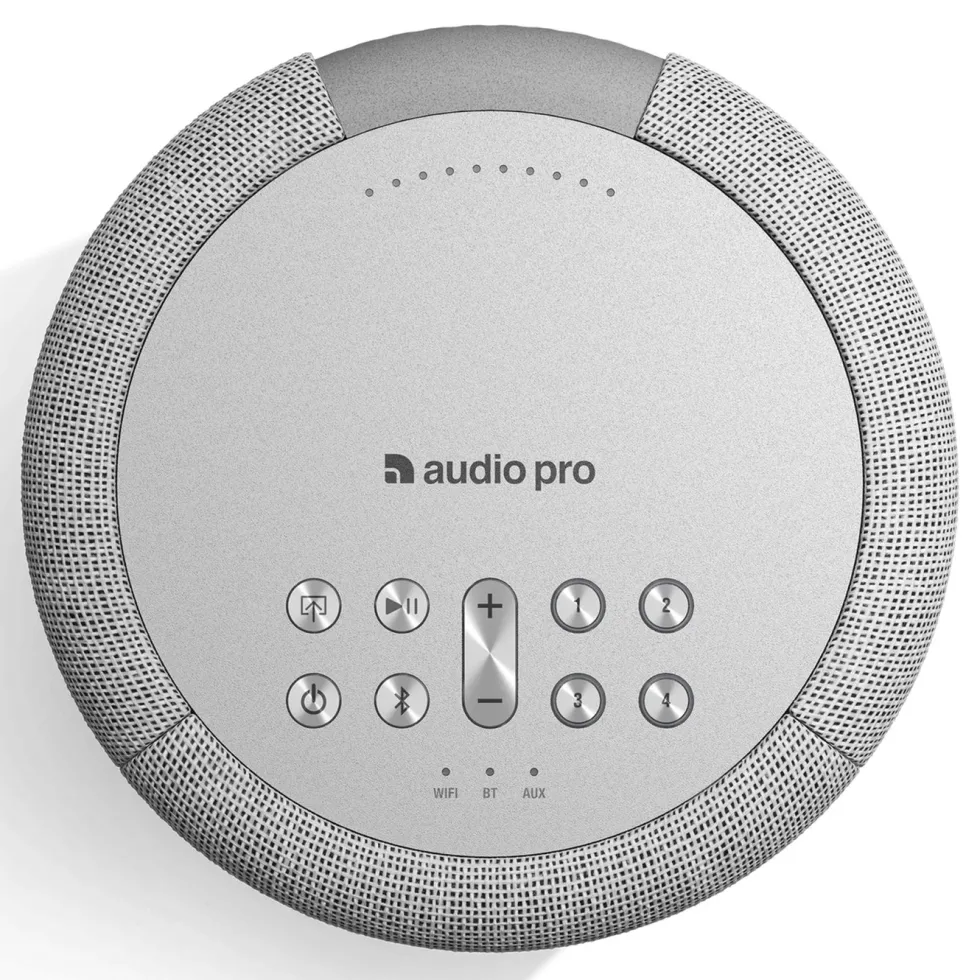 Audio Pro A10 MKII Multiroom-högtalare Ljusgrå