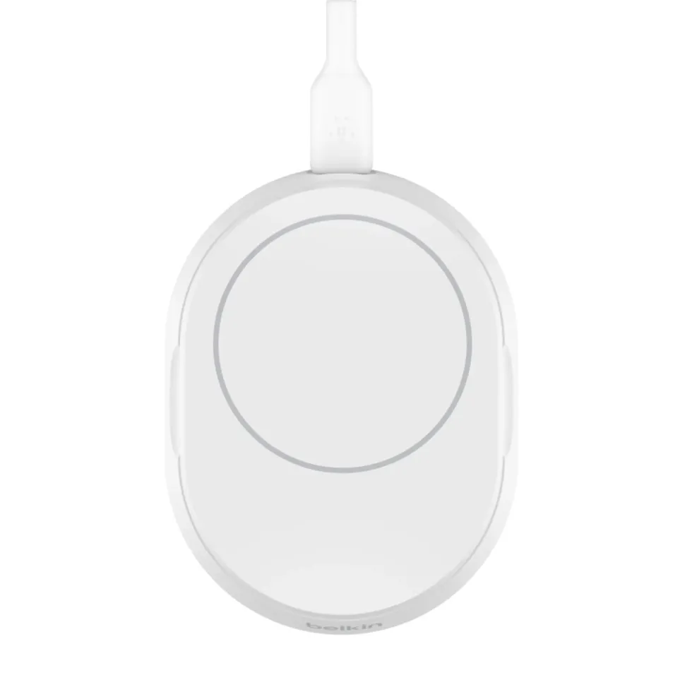 Belkin BoostCharge Pro Laddställ med Qi2 15 W Vit