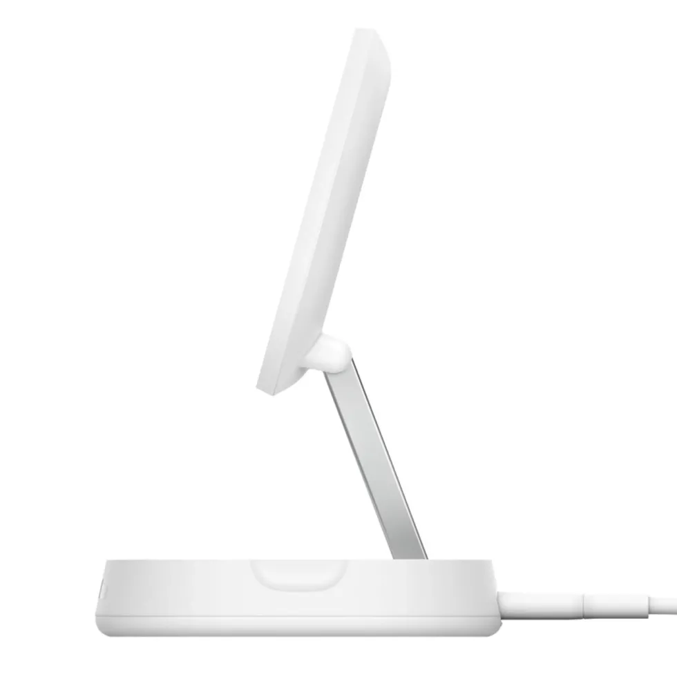 Belkin BoostCharge Pro Laddställ med Qi2 15 W Vit