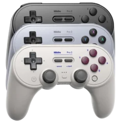 8Bitdo Pro 2 Bluetooth Hall Edition Handkontroll Grey