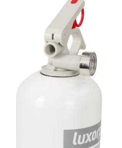 Brandsläckare med pulver 1 kg Vit