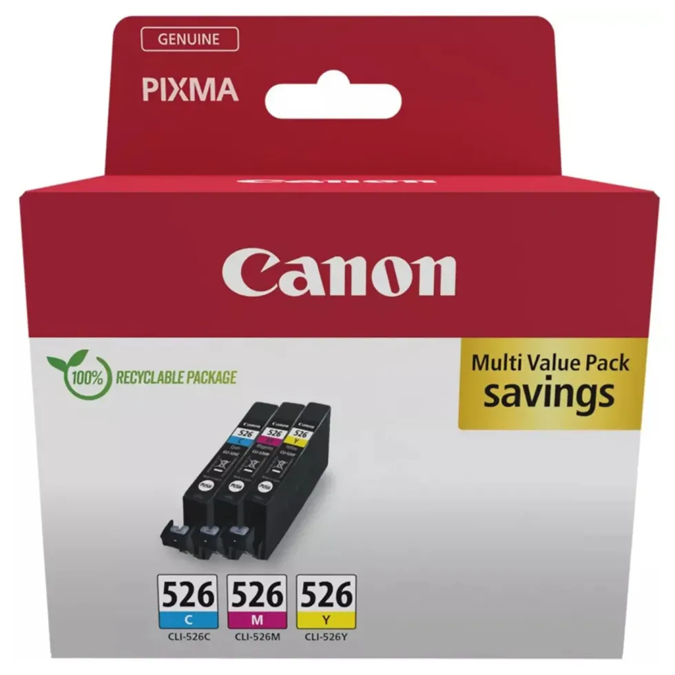 Canon CLI-526 Bläckpatroner 3-pack