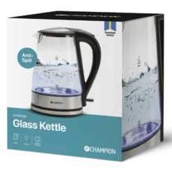 Champion Vattenkokare med glaskanna