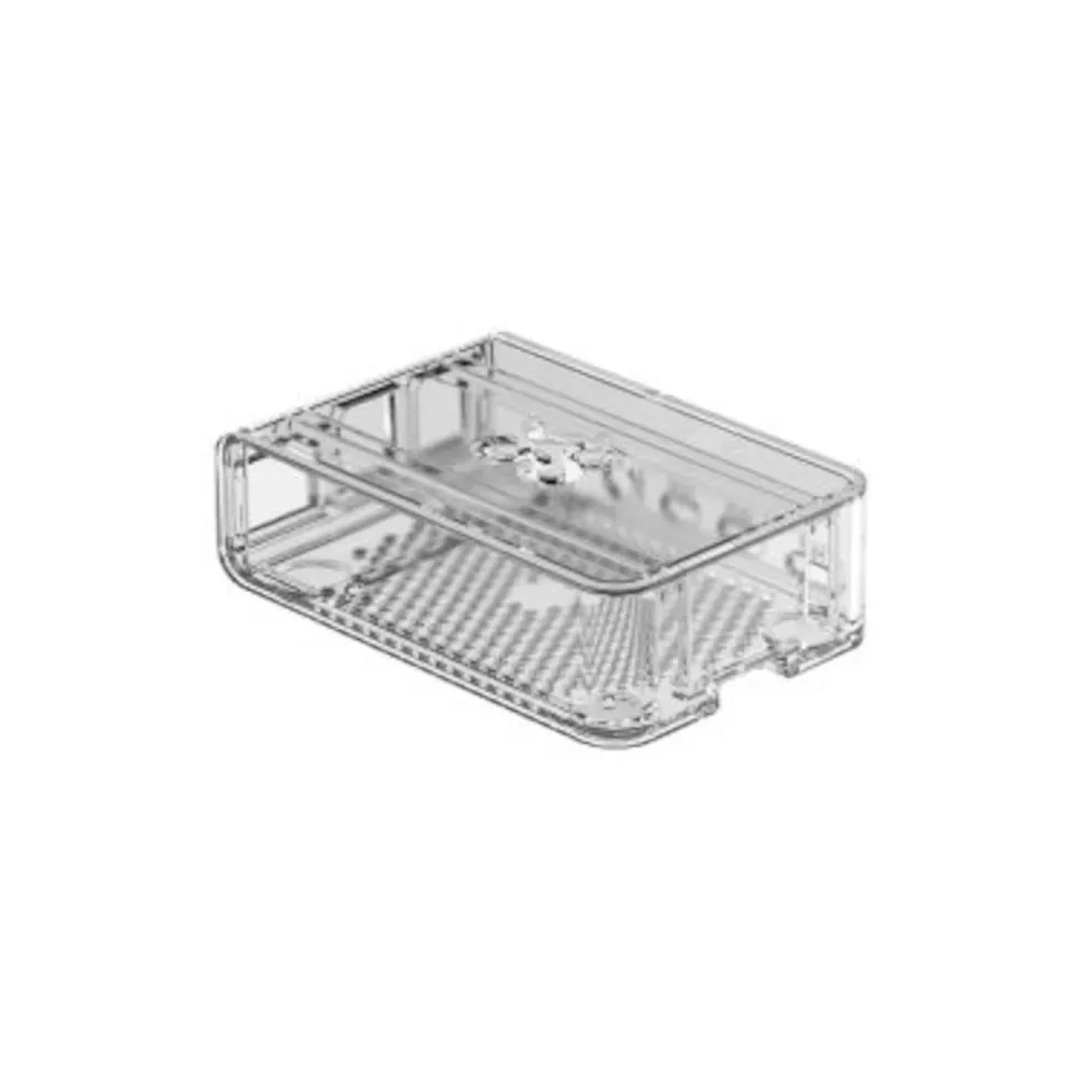 Chassi för Raspberry Pi 4 Model B Transparent