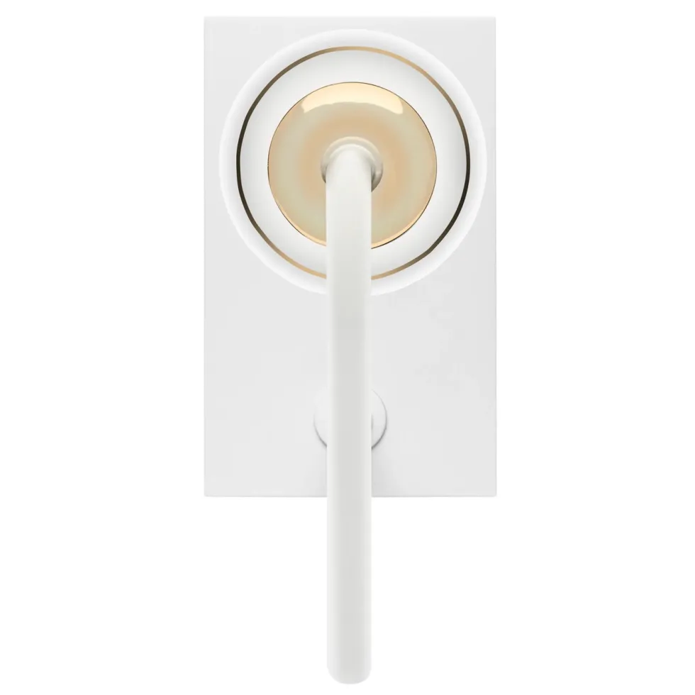 Cleverio Leviterande bordslampa Vit