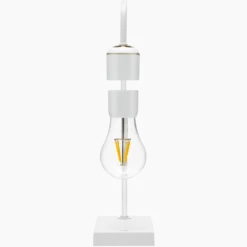 Cleverio Leviterande bordslampa Vit
