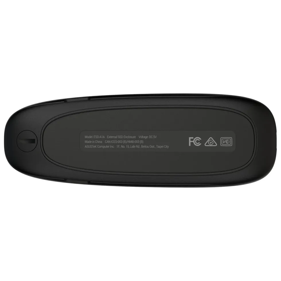 Cobble SSD Enclosure Hårddiskkabinett M.2 Svart