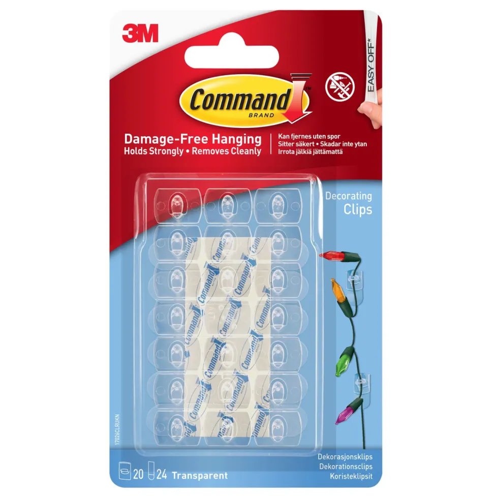 Command Kabelhållare Små 20-pack