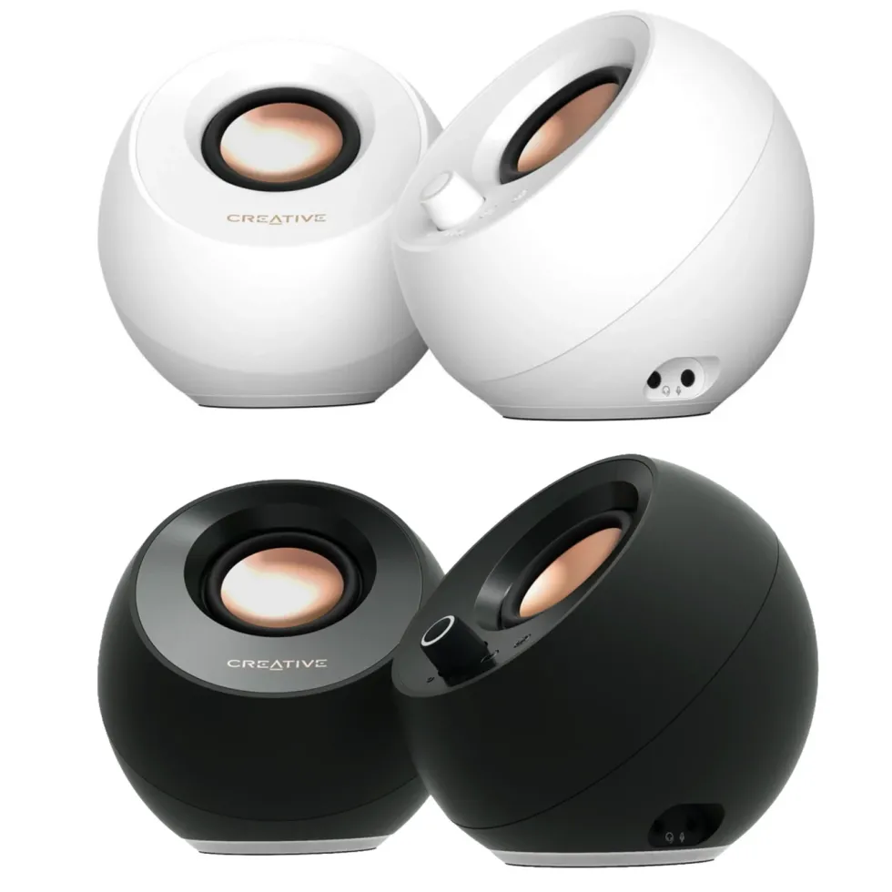 Creative Pebble Pro 2.0 USB-C-datorhögtalare Vit