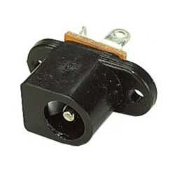 DC-kontakt för chassimontage 2,1 mm