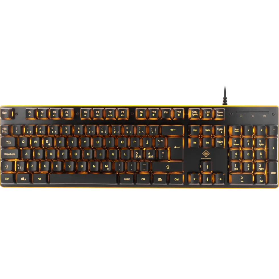 Deltaco DK210 Gaming-tangentbord