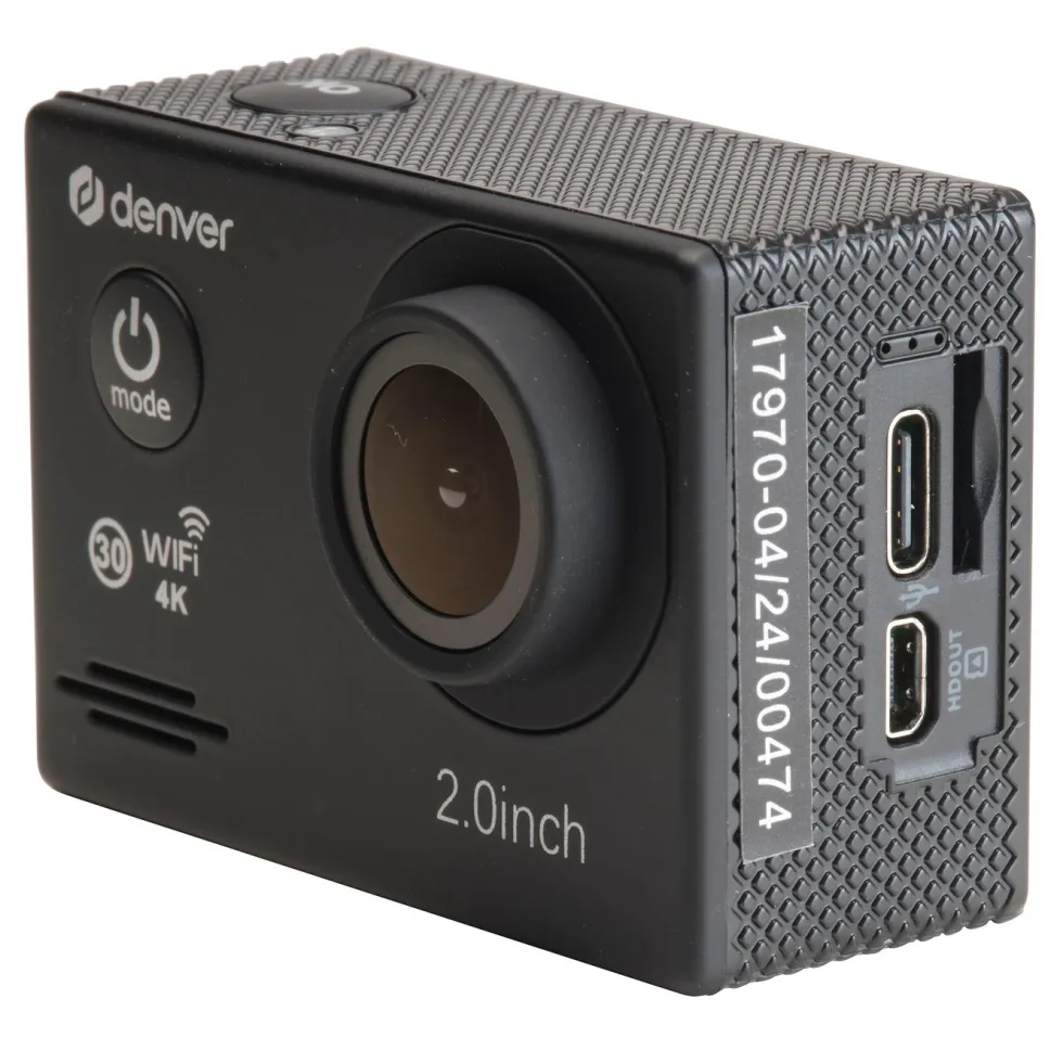 Denver ACK-8064 Actionkamera 4k med wifi