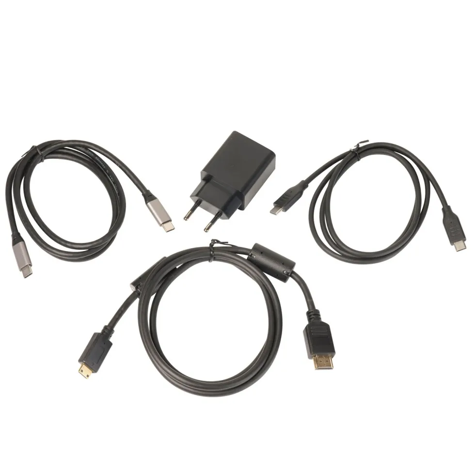 Denver Bärbar Full HD-skärm med USB-C och IPS-panel 15,6"