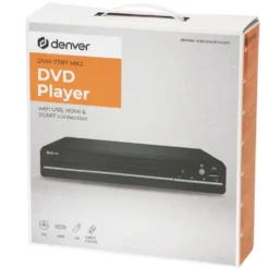 Denver DVD-spelare med Scart och HDMI