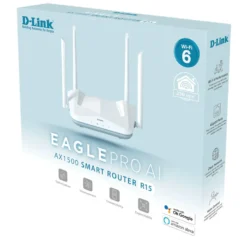 D-Link R15 AX1500 Wifi 6-router Vit