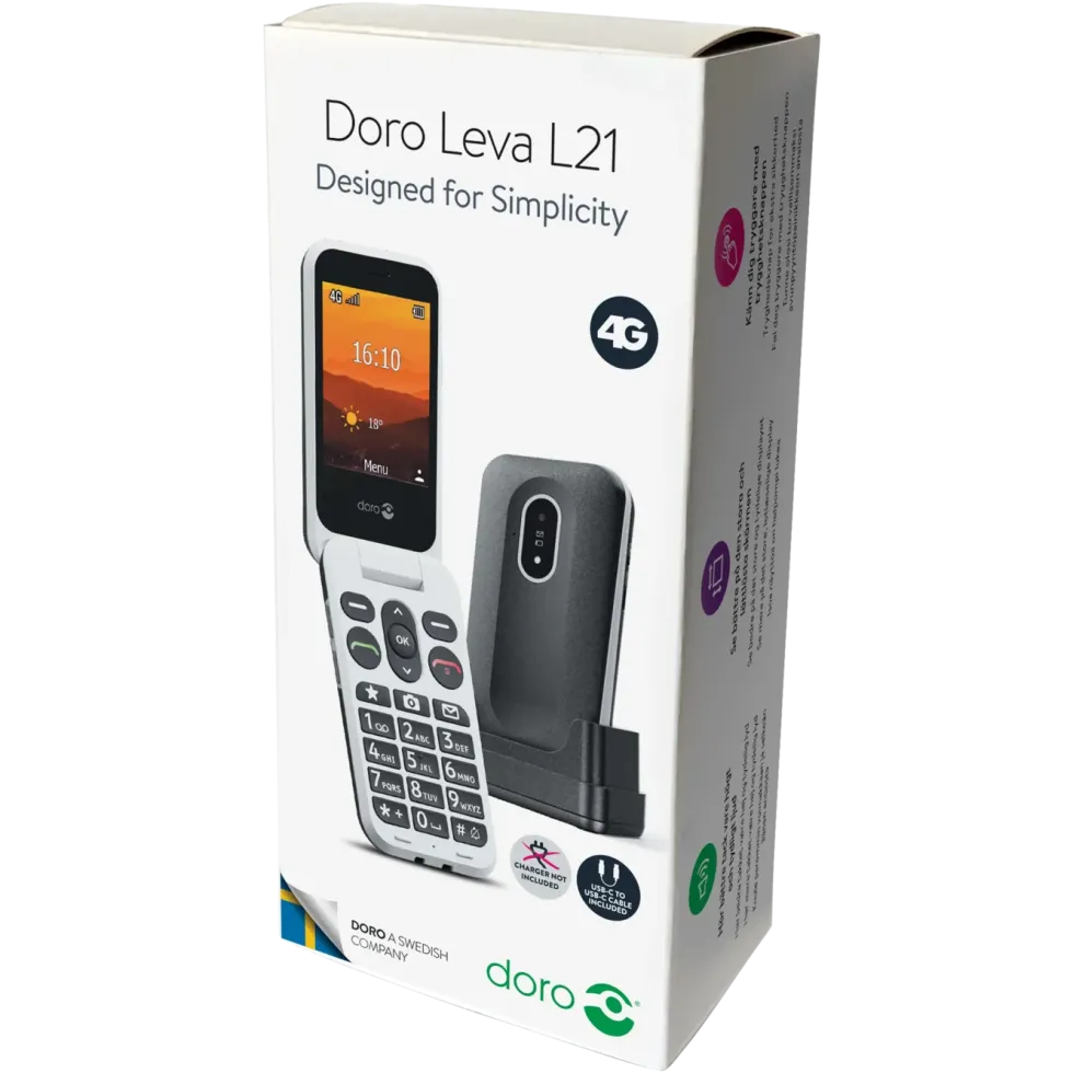 Doro Leva L21 mobiltelefon 4G