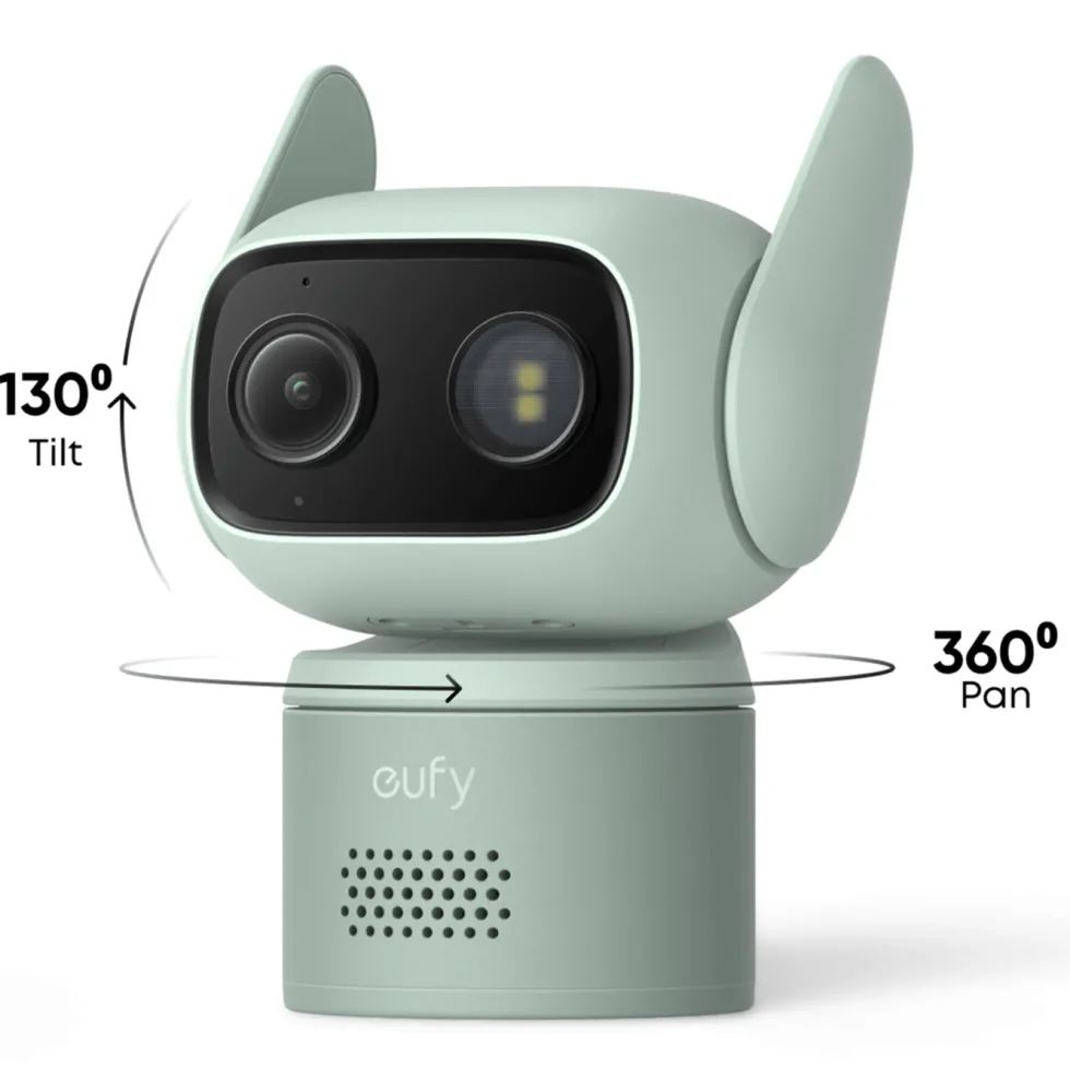 Eufy C31 Övervakningskamera med 360° panorering Grön