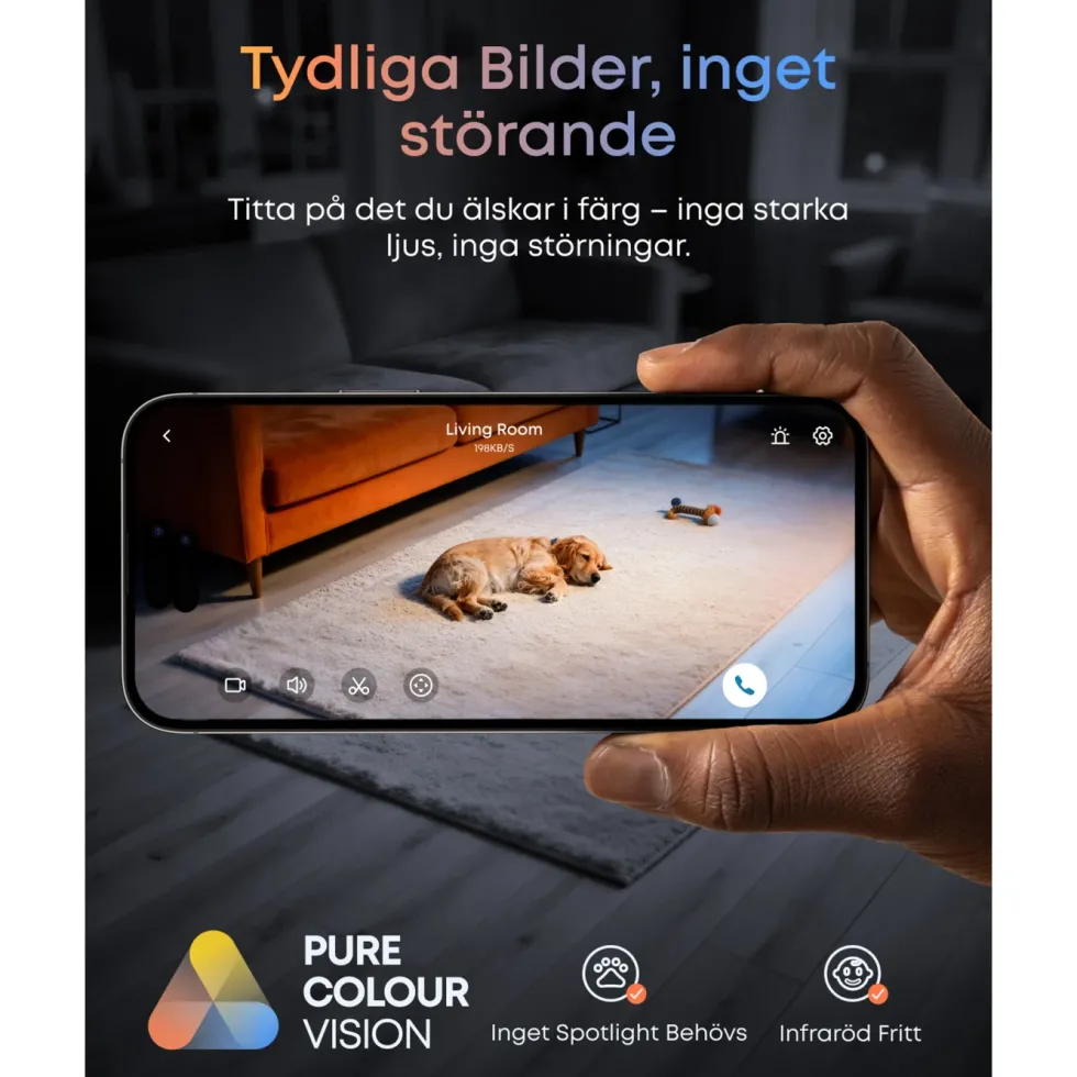 Eufy C31 Övervakningskamera med 360° panorering Grön