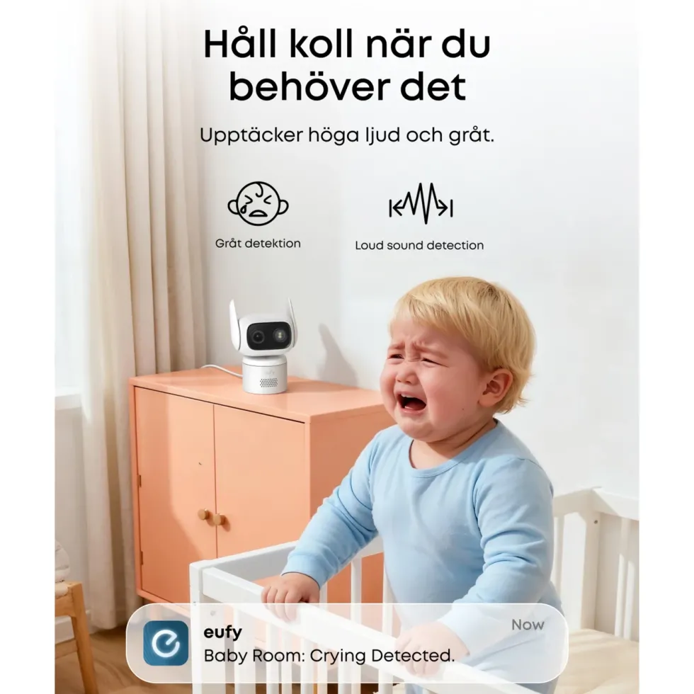 Eufy C31 Övervakningskamera med 360° panorering Grön