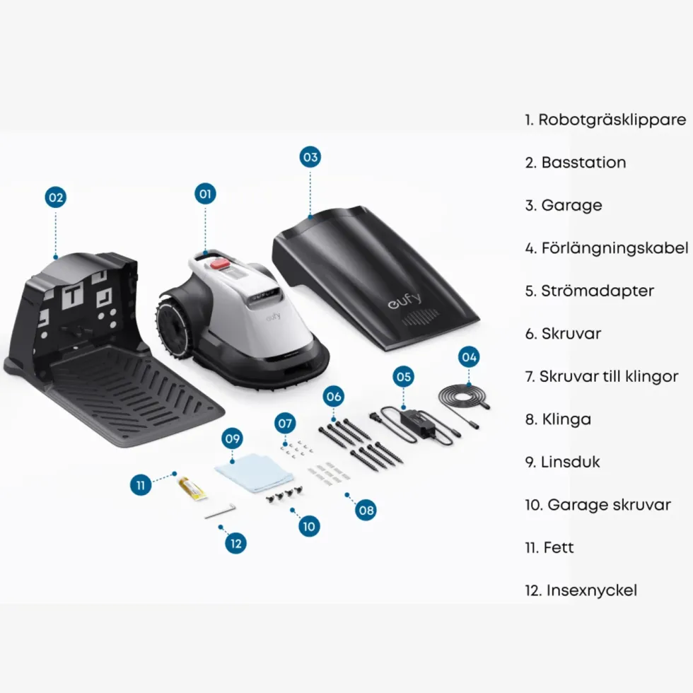 Eufy E18 Robotgräsklippare