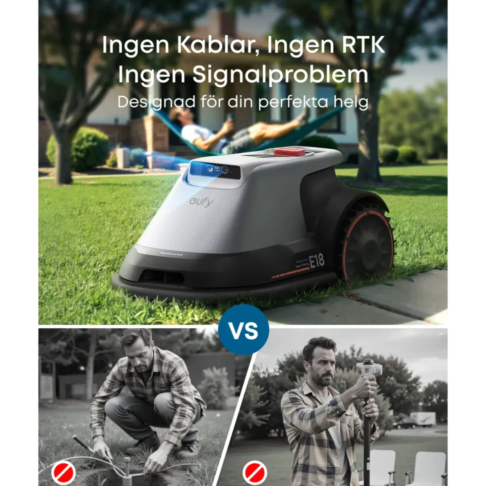 Eufy E18 Robotgräsklippare