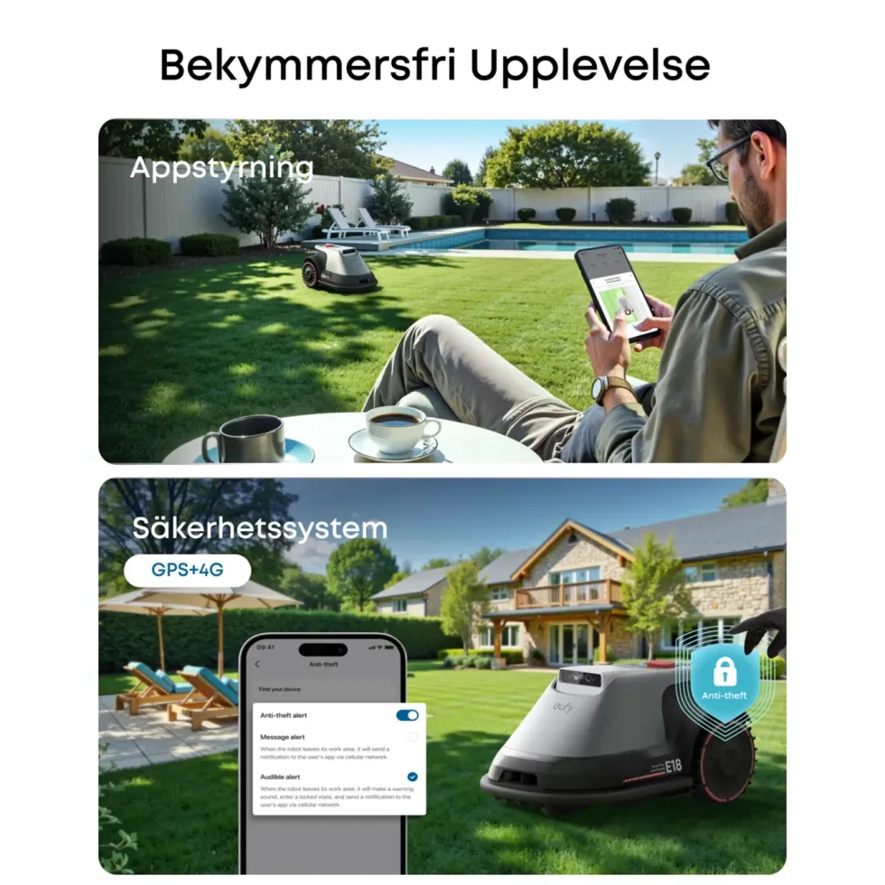 Eufy E18 Robotgräsklippare