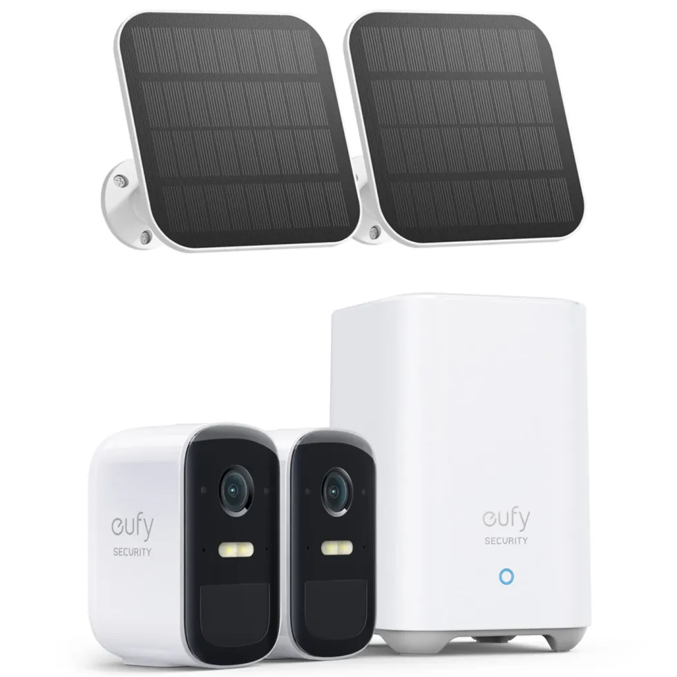 Eufy eufyCam 2C Pro Övervakningssystem med solpanel 2-pack