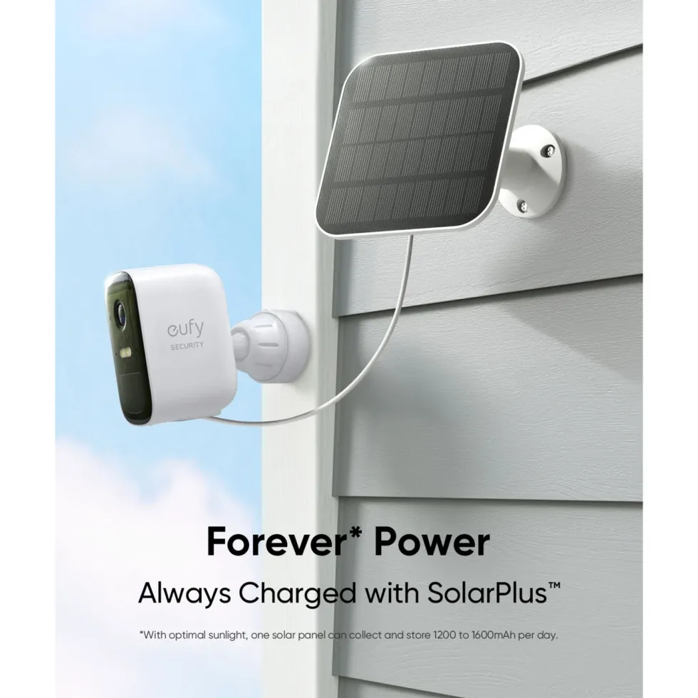 Eufy eufyCam 2C Pro Övervakningssystem med solpanel 2-pack