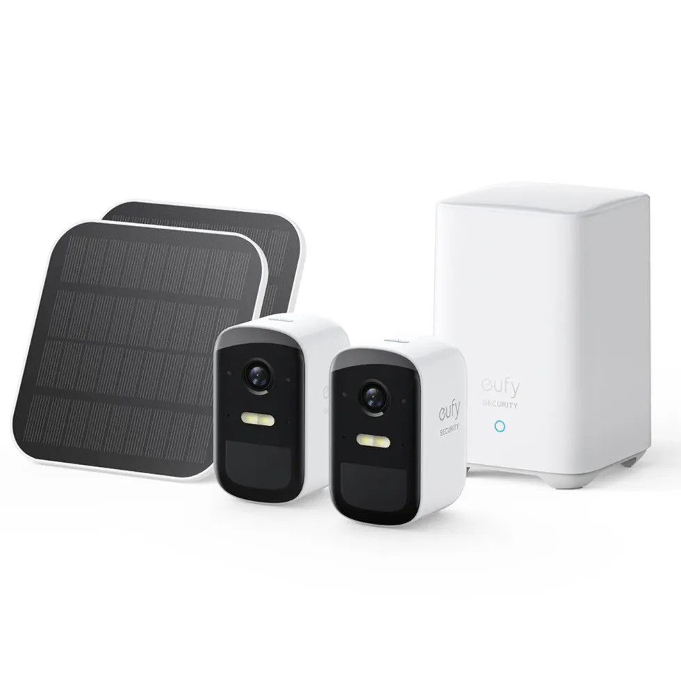 Eufy eufyCam 2C Pro Övervakningssystem med solpanel 2-pack