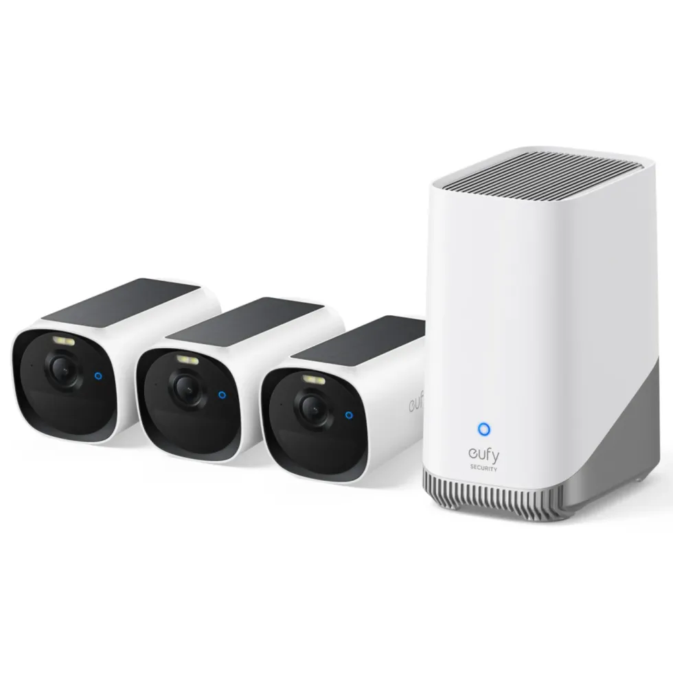 Eufy eufyCam E40 Övervakningssystem 3-pack