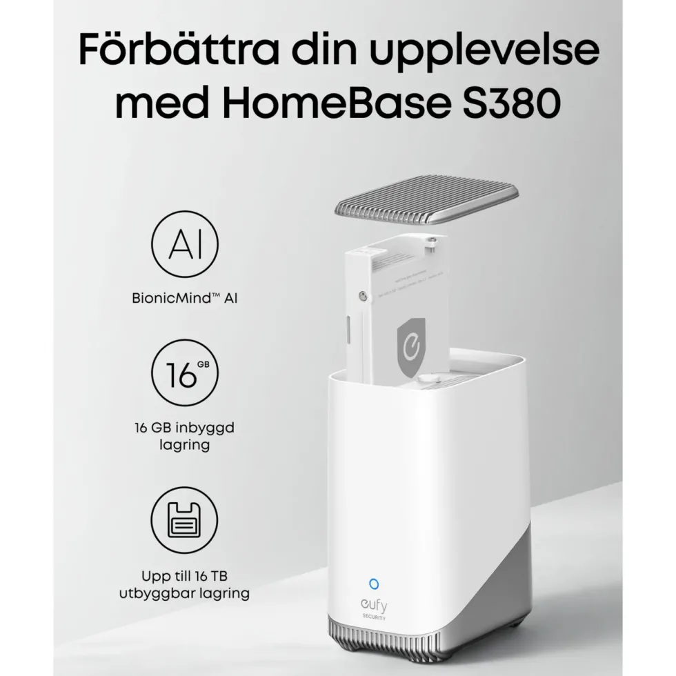 Eufy eufyCam E40 Övervakningssystem 3-pack