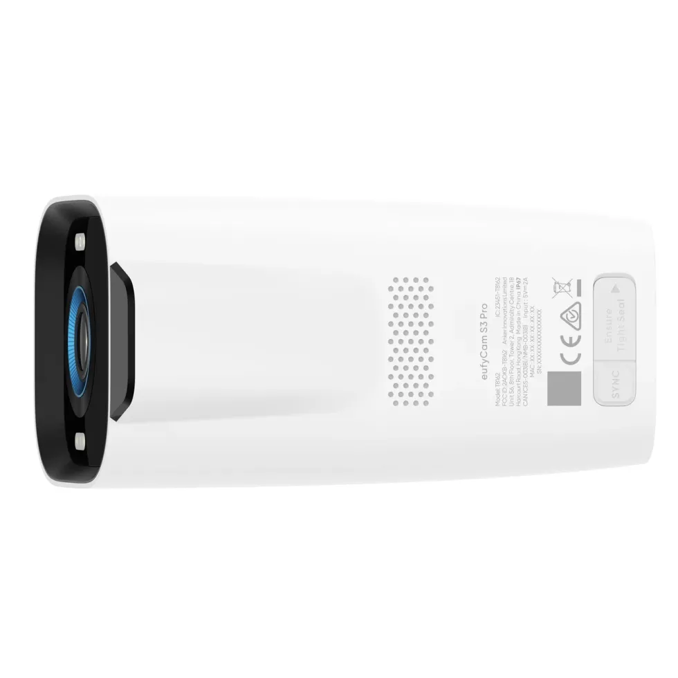Eufy eufyCam S3 Pro Övervakningssystem med solpanel 3-pack