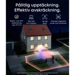 Eufy eufyCam S4 Solo 3-i-1 övervakningskamera med solpanel