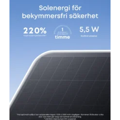 Eufy eufyCam S4 Solo 3-i-1 övervakningskamera med solpanel