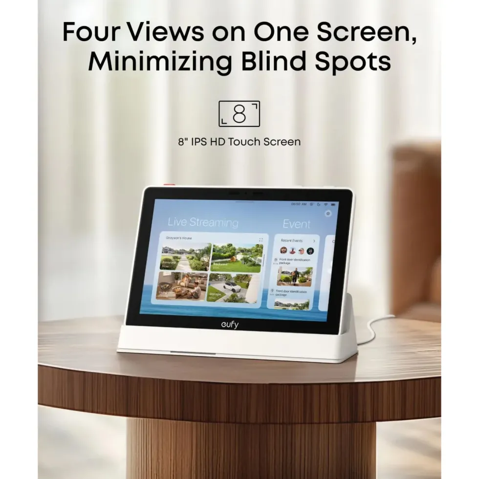 Eufy Smart Display E10 säkerhetsdisplay