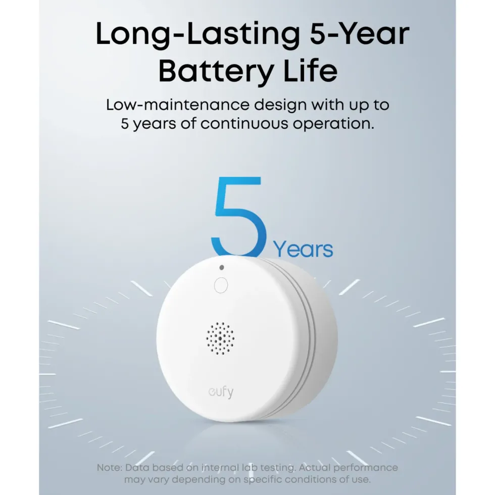 Eufy Smoke Sensor E10 Vit