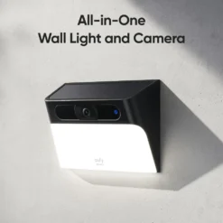 Eufy Solcellsdriven vägglampa med kamera S120