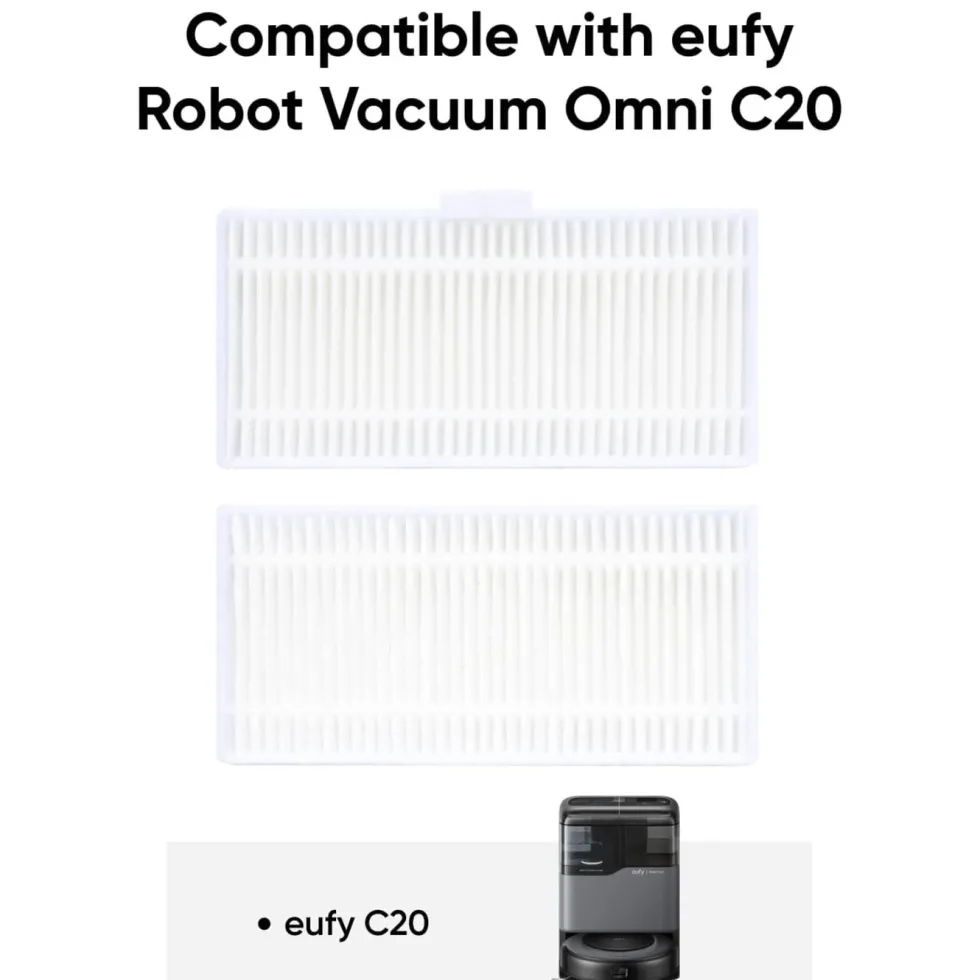 Eufy Tvättbara filter för Omni C20 (2-pack)