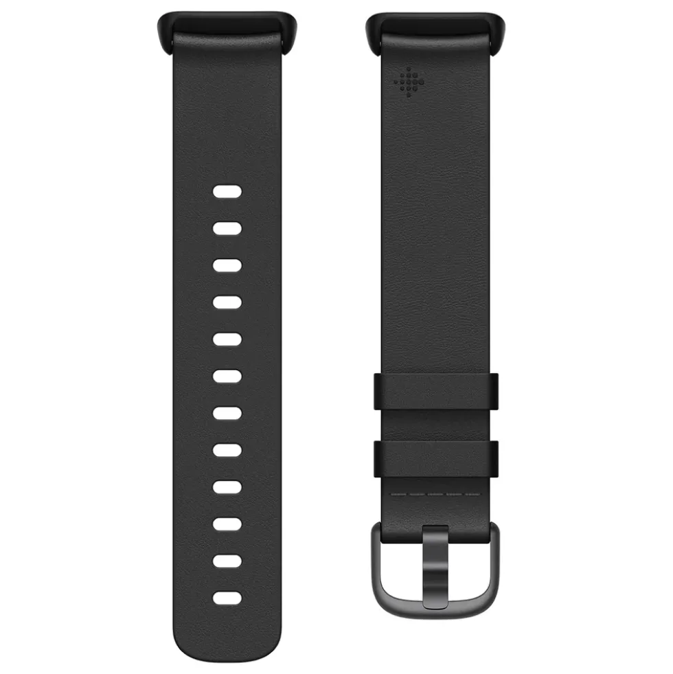 Fitbit Charge 5 Armband i Horween-läder Svart S