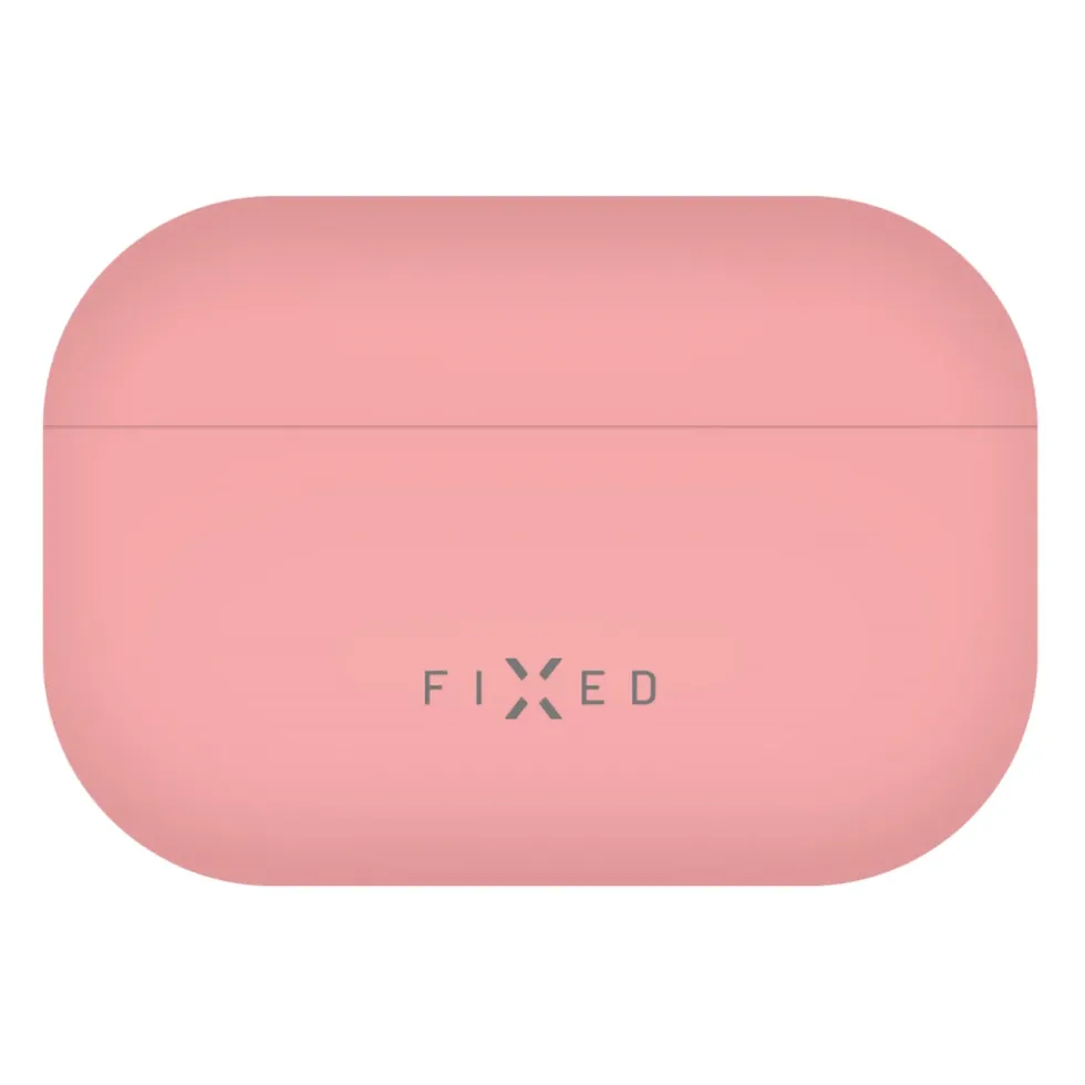 Fixed Silky Silikonfodral för Apple AirPods Pro 3 Rosa