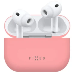 Fixed Silky Silikonfodral för Apple AirPods Pro 3 Rosa