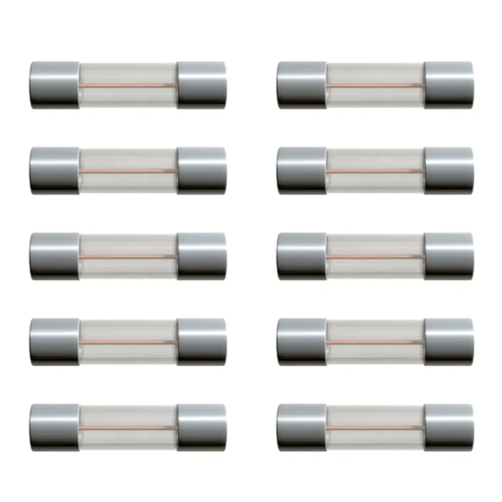 Glasrörssäkring 5x20 mm 1,6 A Trög (T) 10-pack