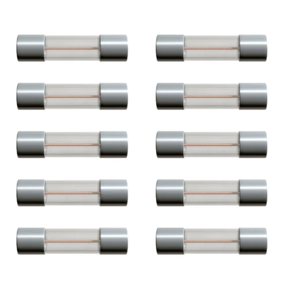Glasrörssäkring 5x20 mm 1,6 A Trög (T) 10-pack