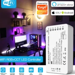 Gledopto RGB+CCT Wifi-controller för LED-list
