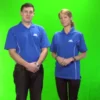 Greenscreen 2x3 m - med stativ