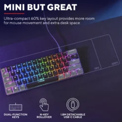 GXTrust Acira GXT867 Tangentbord 60%