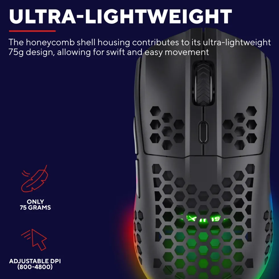 GXTrust Helox GXT929 Wireless Svart