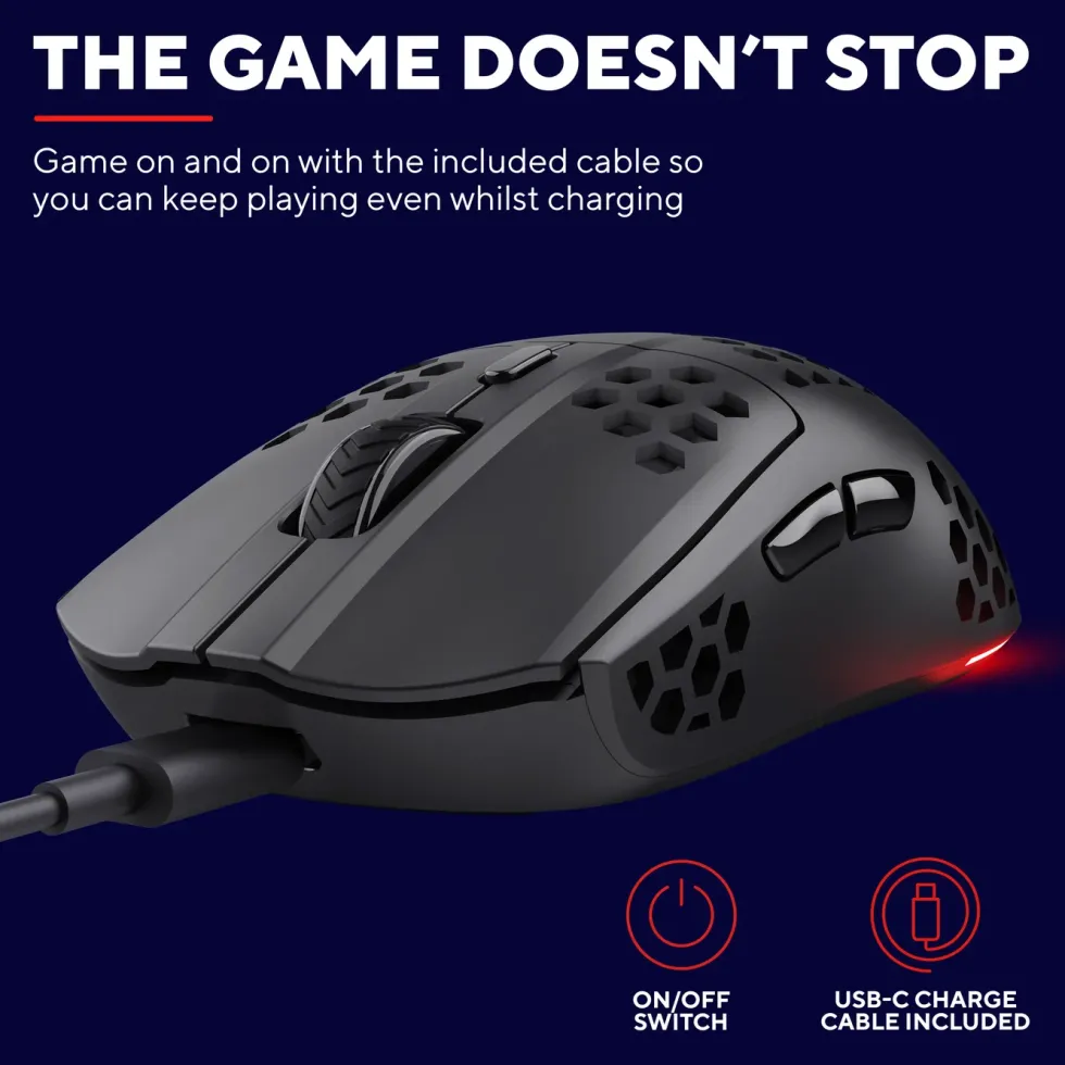 GXTrust Helox GXT929 Wireless Svart