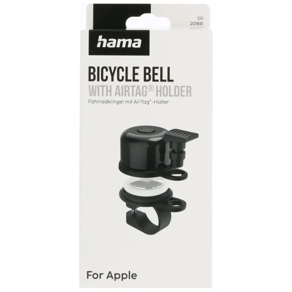 Hama Ringklocka med inbyggt fäste för Apple AirTag