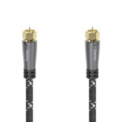 Hama SAT-antennkabel med F-kontakt 120 dB 3 m